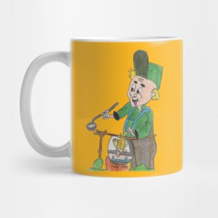 Fisherman Cooking Fish Soup Mug